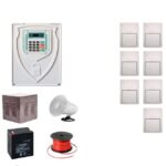 پکیج دزدگیر اماکن باسیم مدل فورنت سیم کارتی و تلفنیB500F7