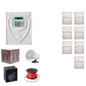 پکیج دزدگیر اماکن باسیم مدل فورنت سیم کارتی و تلفنیB500F7