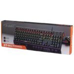 کیبورد سیم دار مکانیکال مخصوص بازی دی-نت مدل DT983 RGB
