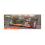 کیبورد گیمینگ دی نت مدل DT-984 با سیم RGB دار