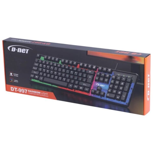 کیبورد مخصوص بازی دی نت مدل DT-997